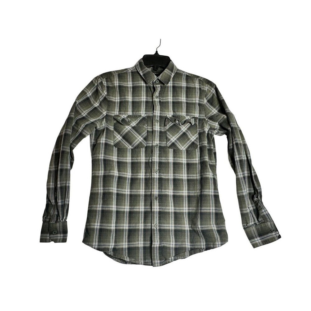 Armani Exchange A/X L/S Plaid Button Down Shirt Mens Small
